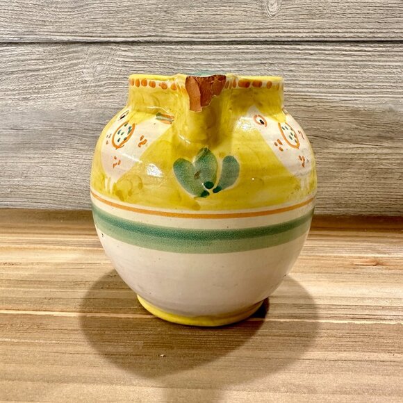 Vietri Italy Campagna Chicken Large Pitcher - Picture 10 of 14